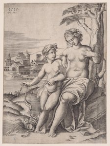 Venere e Eros, datato 1516