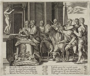 Il padre di Psiche consulta l