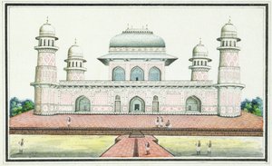 La Tomba di Itimad-Ud-Daula, vicino ad Agra, c.1830 da Agra School