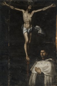 Crocifisso con San Giovanni della Croce da Agustín del Castillo