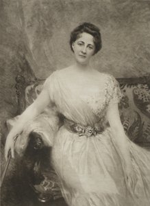 Moreau-vauthier 1906 piatto 32 aime morot madame archdeacon boisseaux 1895 da Aimé Nicolas Morot