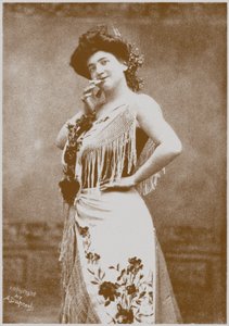 Emma Calvé come Carmen