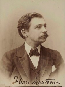 Ritratto del violinista e compositore Henri Marteau, 1898 da Aime Dupont