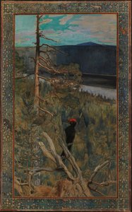 Il grande picchio nero da Akseli Gallen-Kallela