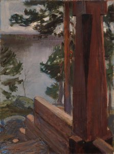 Il portico di Kalela da Akseli Gallen-Kallela