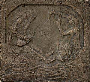 Väinämöinen e la fanciulla da Akseli Gallen-Kallela