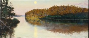 Paesaggio a Kuhmo, 1890