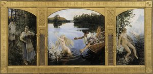 Il trittico di Aino, 1891 da Akseli Gallen Kallela