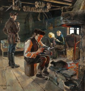 La vita rustica da Akseli Valdemar Gallen Kallela