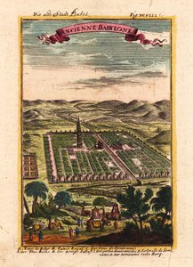 La vecchia città di Babele da Alain Manesson Mallet