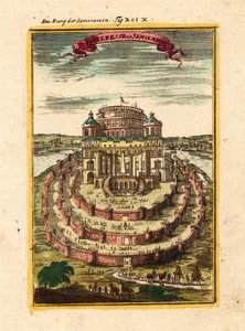 Fortezza di Semiramide, 1719 da Alain Manesson Mallet
