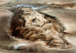 Castello di Pendennis, XVI secolo, c. 1960 da Alan Ernest Sorrell