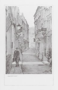 Corsie di Londra: Lawrence Lane (litografia)
