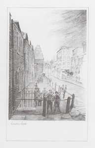 London Lanes: London Lane (litografia) da Alan Stapleton