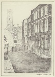 Meard Street, ovest da Alan Stapleton