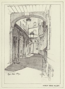 Popes Head Alley da Alan Stapleton