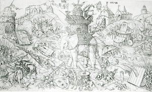 Elefanti in guerra da Alart du Hameel