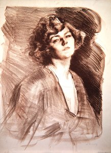Enid a Rustington, 1920 da Albert de Belleroche