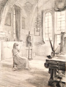 Studio, La Boissière, 1909 da Albert de Belleroche