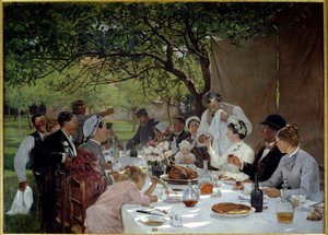 Pasto di nozze a Yport da Albert Auguste Fourie