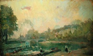 Lungo la Senna da Albert Charles Lebourg