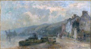 Tempo piovoso, ca. 1901 da Albert Charles Lebourg