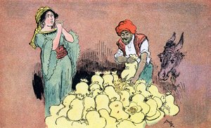 Ali Baba mostra i sacchi d