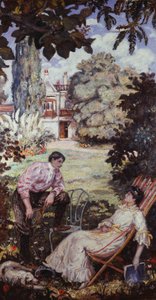 Una conversazione in giardino; La Conversation au Jardin
