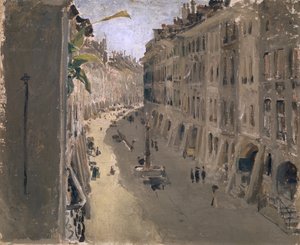 Gerechtigkeitsgasse a Berna, c.1880-90 da Albert Anker