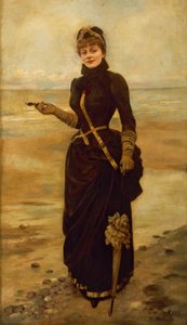 Ritratto di Sibylle Aimée Marie-Antoinette Gabrielle de Riquetti de Mirabeau da Albert Aublet