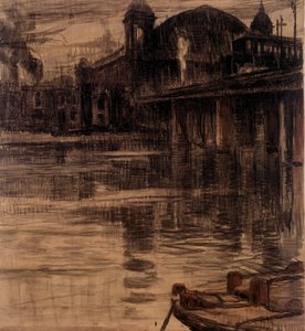 Stazione di Cannon Street a Londra da Albert Baertsoen