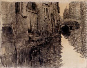 Ponte San Francesco a Venezia da Albert Baertsoen