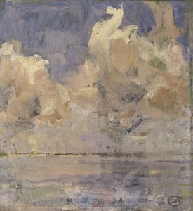 Nuvole sul mare da Albert Baertsoen
