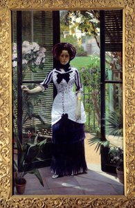 Nella serra Dipinto di Albert Bartholome (1848-1928) 1881 da Albert Bartholomé