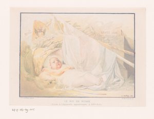Bambino con attributi reali da Albert Bertrand