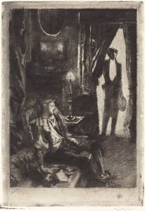 Iza dormiente da Albert Besnard