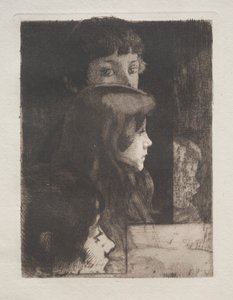 Studio di teste da Albert Besnard