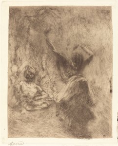 La Danzatrice di Tanjore da Albert Besnard