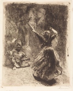 La Danzatrice di Tanjore da Albert Besnard