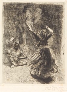 La Danzatrice di Tanjore da Albert Besnard