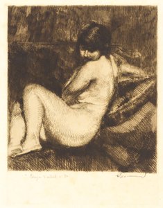 Il turbante piumato da Albert Besnard