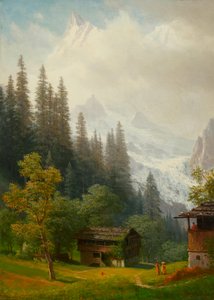 Alpine Scene da Albert Bierstadt