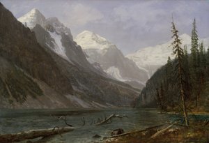 Montagne Rocciose Canadesi (Lake Louise) da Albert Bierstadt