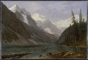 Montagne Rocciose canadesi (Lake Louise) da Albert Bierstadt
