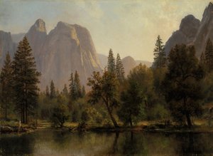 Rocce della cattedrale, Yosemite Valley, ca. 1872