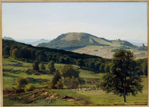 Paesaggio - Collina e Valle da Albert Bierstadt