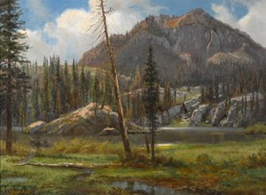 Montagne della Sierra Nevada meridionale da Albert Bierstadt