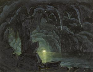 La Grotta Azzurra, Capri da Albert Bierstadt