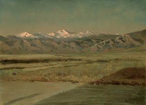 I Grand Tetons, Wyoming da Albert Bierstadt