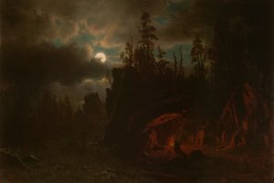 I cacciatori di pellicce da Albert Bierstadt